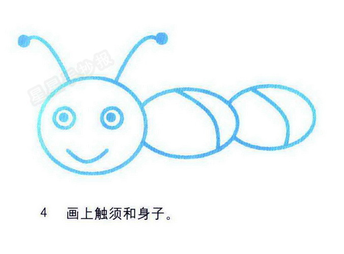 蚂蚁简笔画