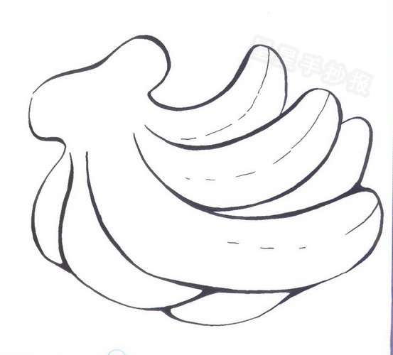 香蕉简笔画