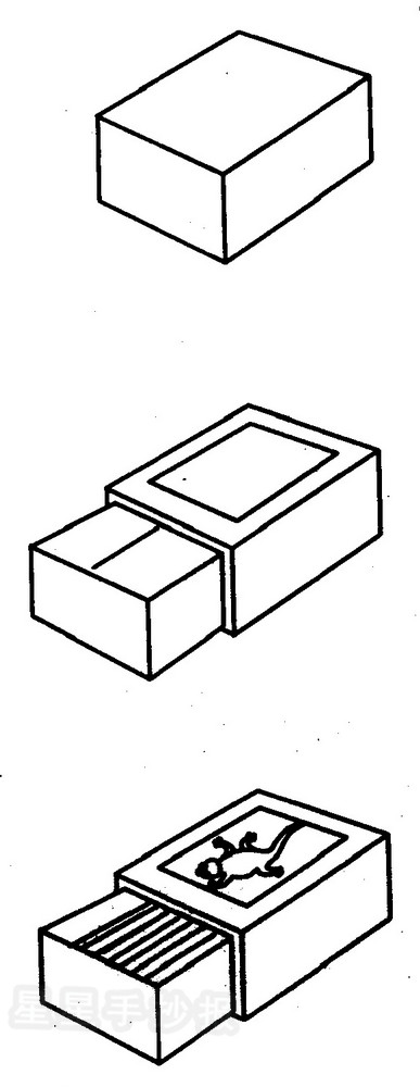 火柴简笔画