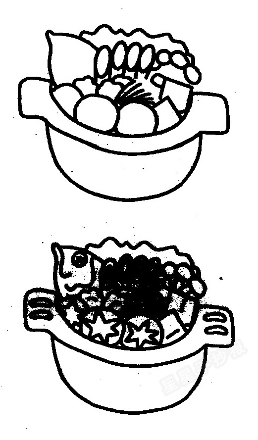 食物简笔画