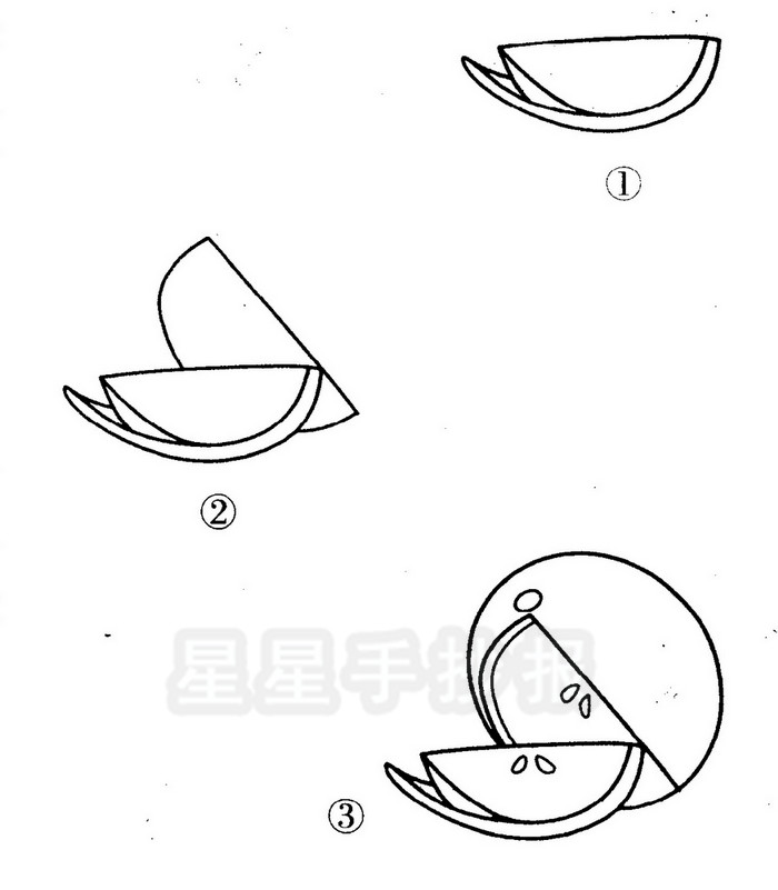 橙子简笔画