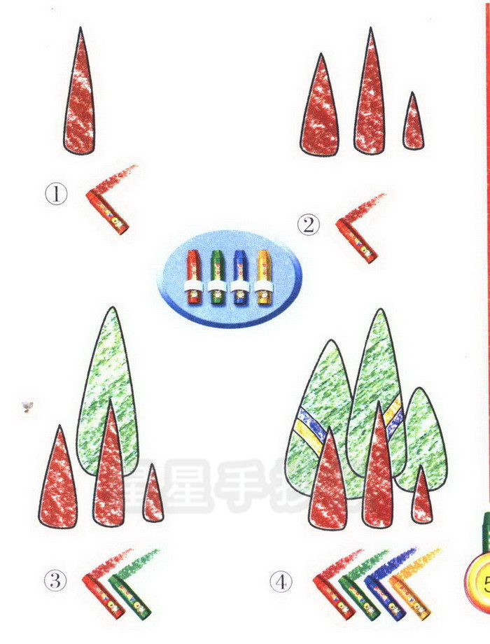 树木简笔画