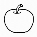 大苹果简笔画