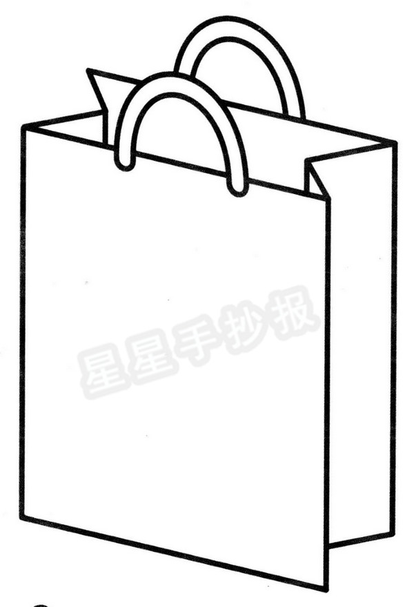 星星报 简笔画 日常用品简笔画 >> 正文内容   购物袋的资料: 塑料