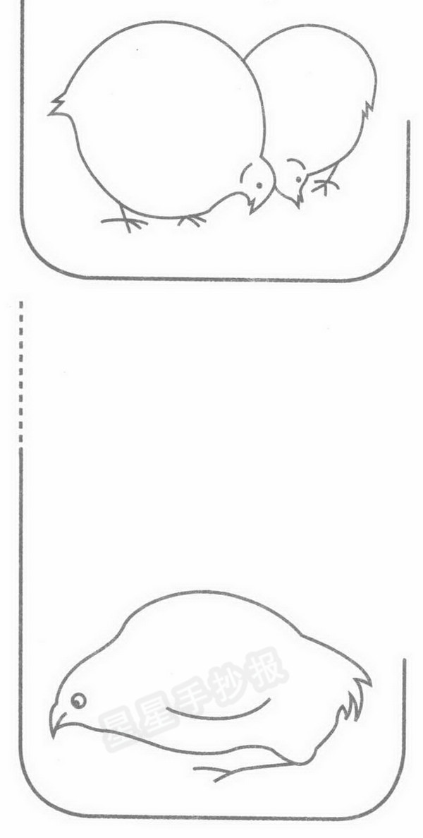 鹌鹑简笔画怎么画
