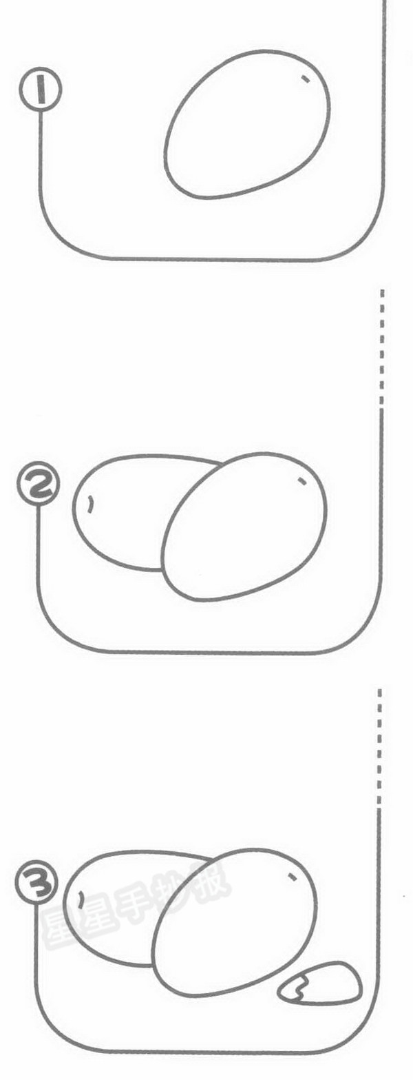 大红枣简笔画