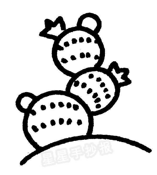 仙人掌儿歌和简笔画教程