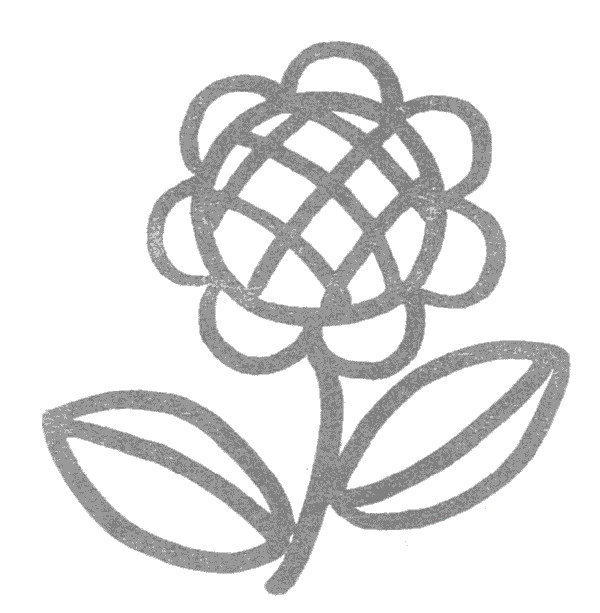 漂亮的向日葵简笔画