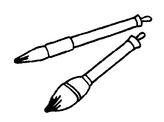 毛笔简笔画
