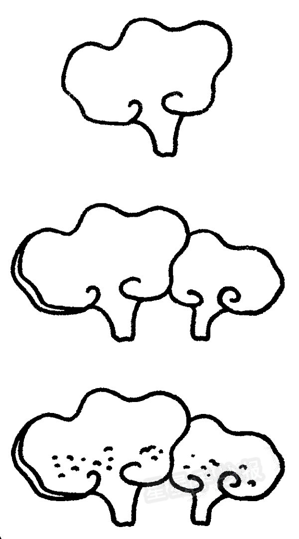 灵芝简笔画