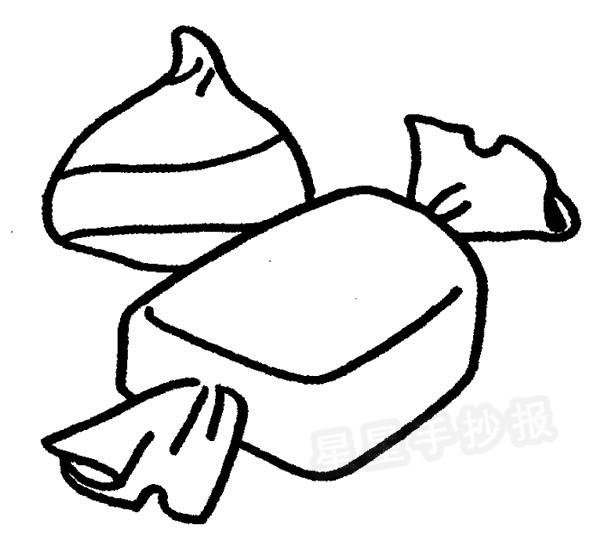 糖简笔画