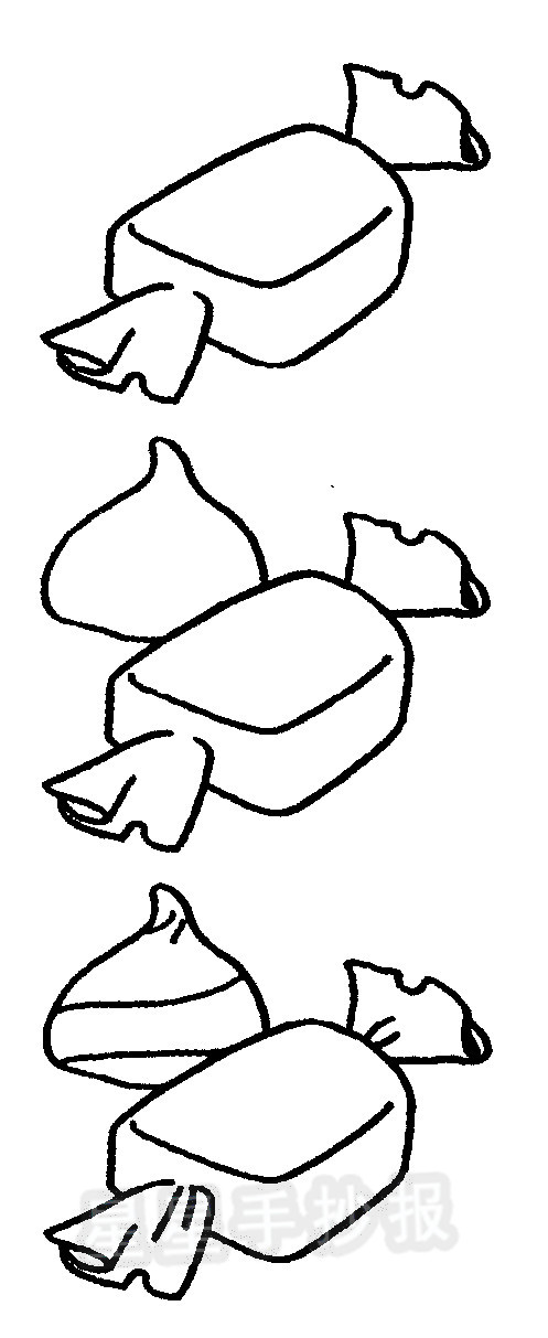 糖简笔画