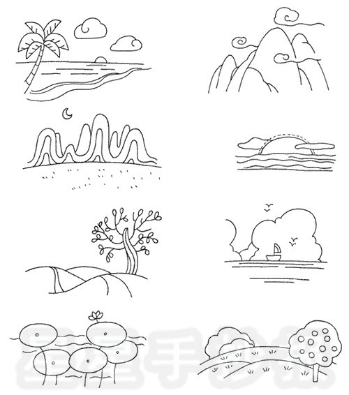 风景的资料: 风景指的是供观赏的自然风光,景物,包括自然景观和人文