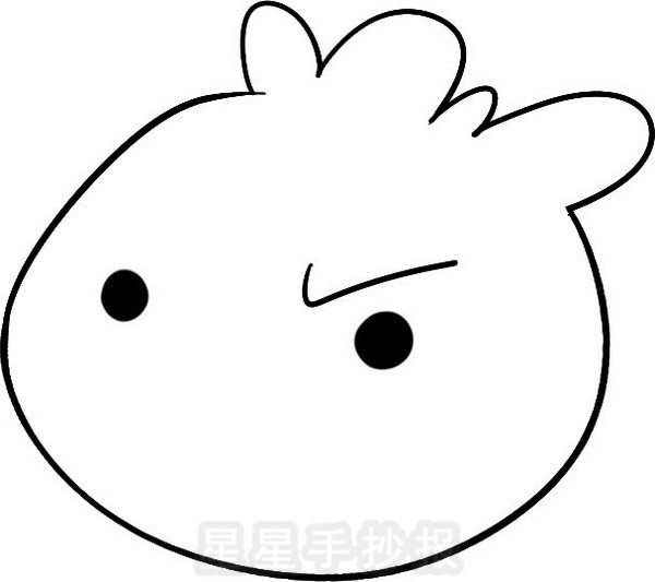 包子简笔画