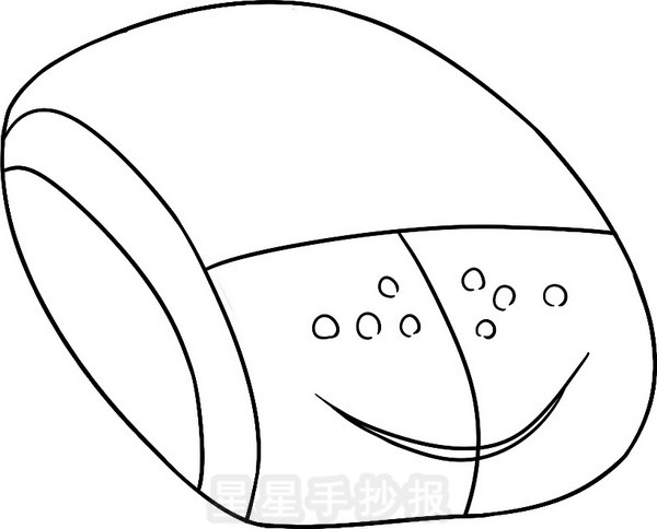 鼠标简笔画