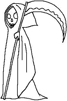 女巫婆简笔画