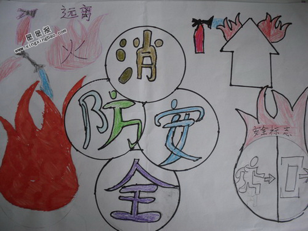 幼儿园防溺水画图片 - 毛毛简笔画