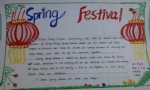 Spring Festival英语手抄报资料
