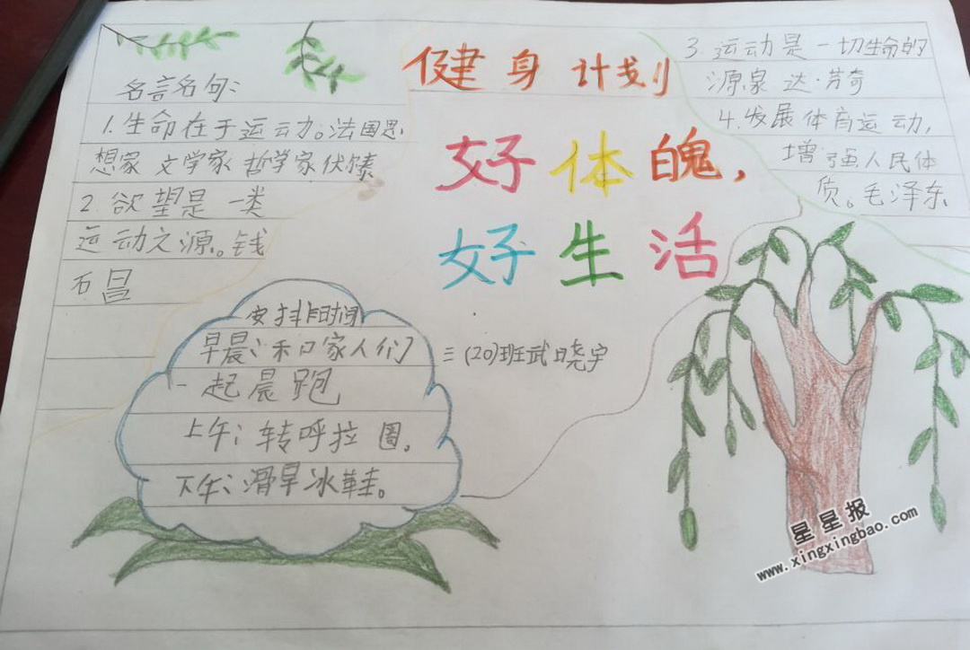星星报 手抄报 运动手抄报 >> 正文内容