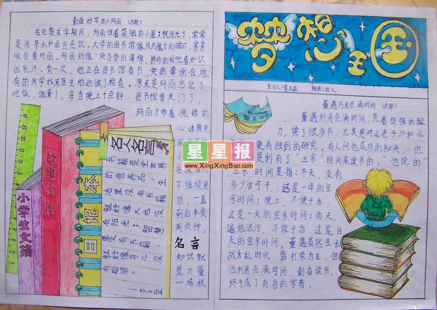 手抄报版面设计图旅行展示