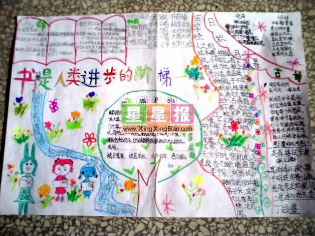 书是人类进步的阶梯手抄报简介:本作品尺寸为640x480像素,由江苏省金湖中学高三(8)班黄权耀和蒙其标共同制作,手抄报版面设计过程在刘旭辉老师的指导下完成。 本站推荐光明小报图片_光明仙女,艺术节手抄报内容_中国艺术,节约故事手抄报周恩来,法制教育手抄报法人人心中都有,柳叶儿手抄报:春绘,我爱科学手抄报,多彩的校园手抄报,希望你喜欢。 更多资料,请看这里:读书手抄报!